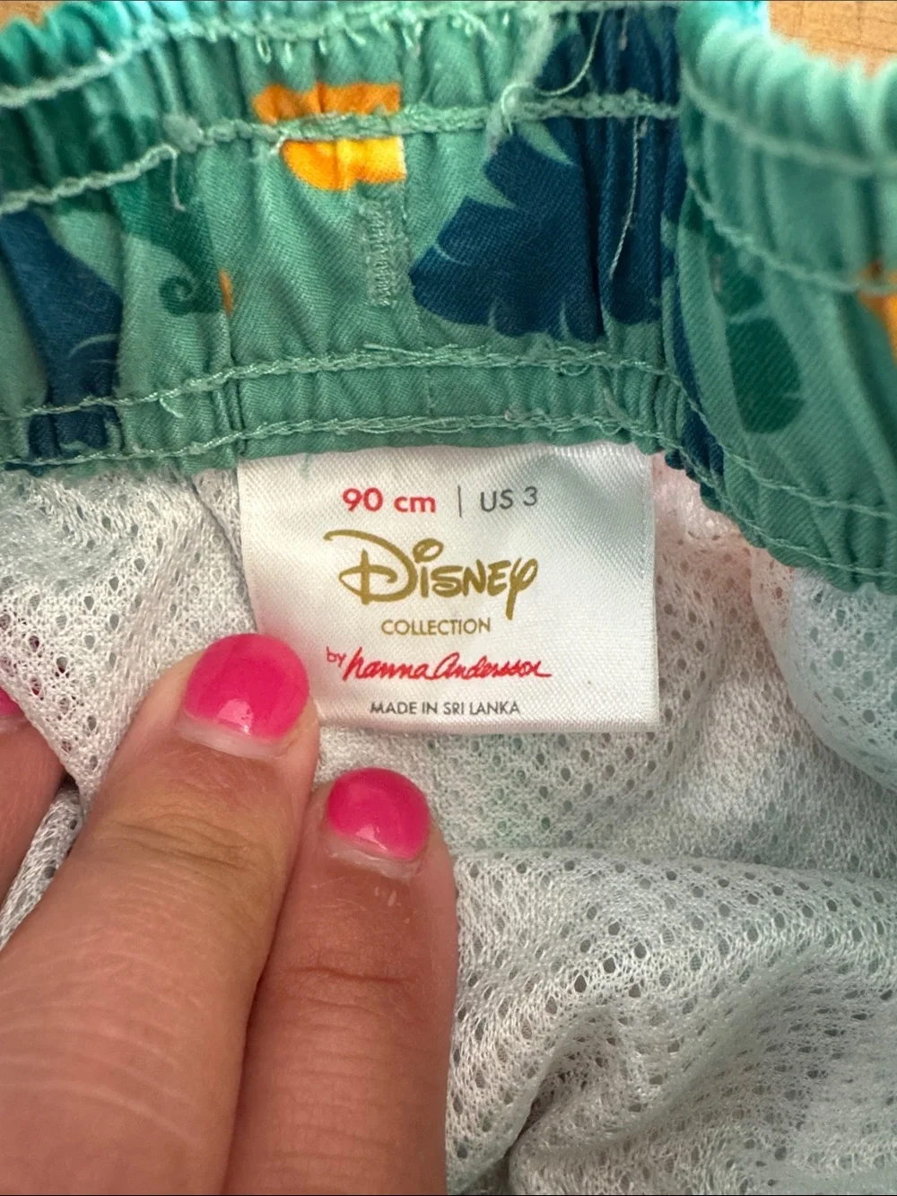 The Lion King Kids Swim Shorts with Jungle Print